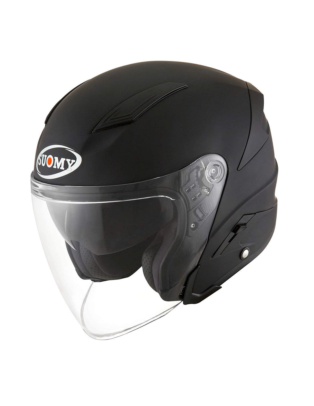 SUOMY-CASCOS SPEEDJET PLAIN MATT BLACK - SECURTEX MOTOR S.L (t/a MaximoMoto)