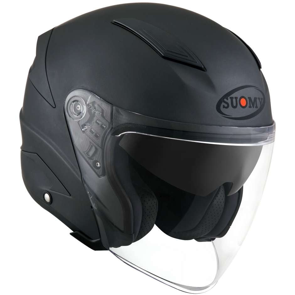 SUOMY-CASCOS SPEEDJET PLAIN MATT ANTHRACITE - SECURTEX MOTOR S.L (t/a MaximoMoto)