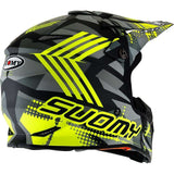 SUOMY-CASCOS MX SPEED PRO SERGEANT MATT GREY/YELLOW FLUO - SECURTEX MOTOR S.L (t/a MaximoMoto)