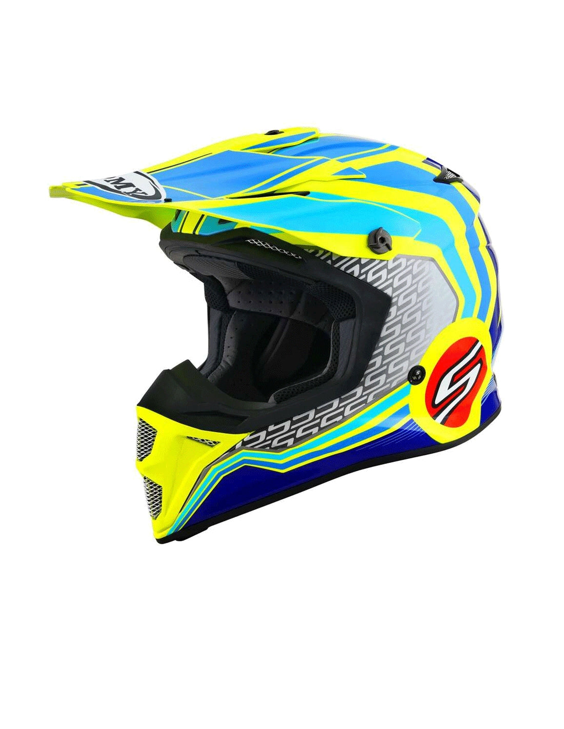 SUOMY-CASCOS MX SPEED PRO FORWARD BLUE/YELLOW - SECURTEX MOTOR S.L (t/a MaximoMoto)