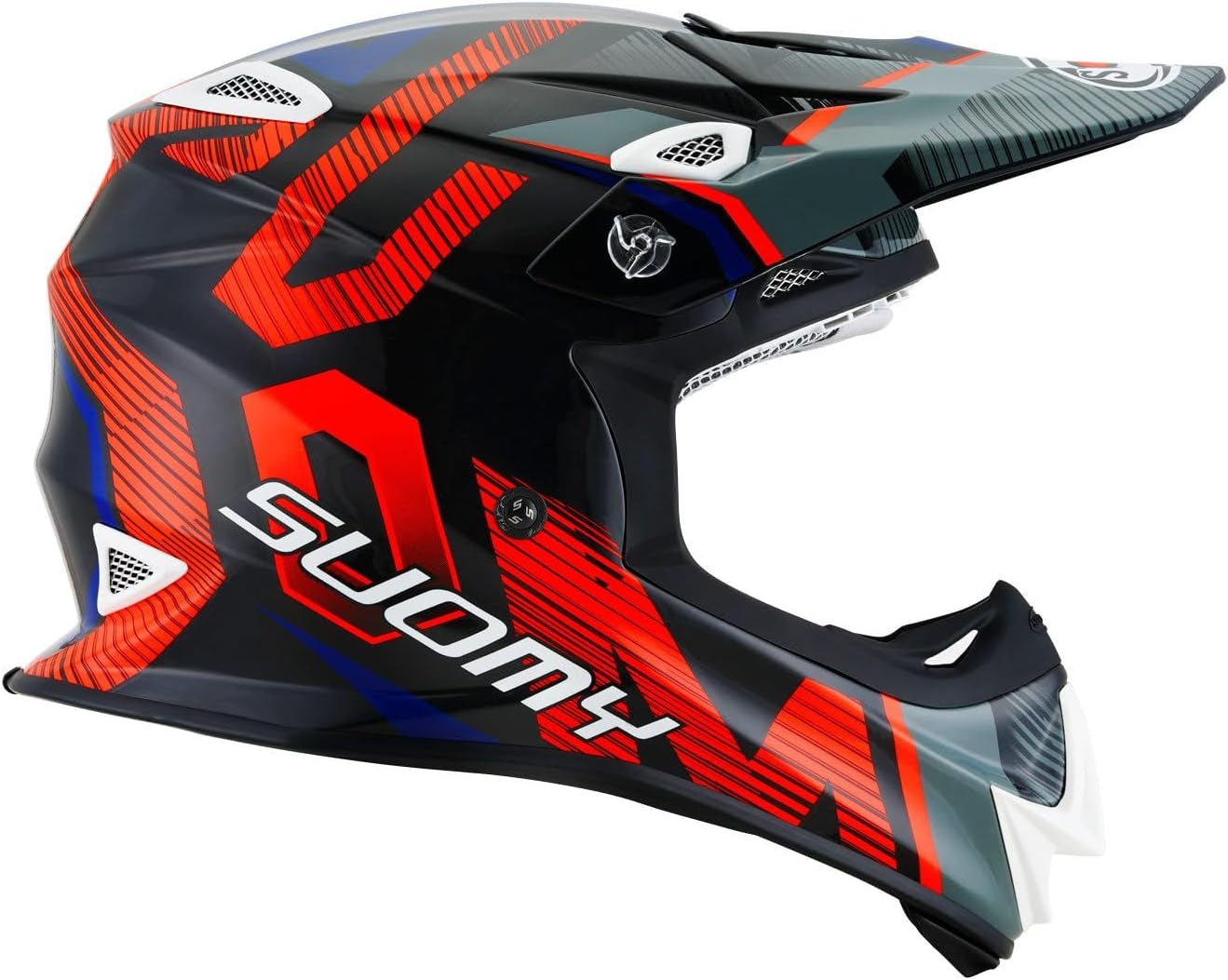 SUOMY-CASCOS MR JUMP UNLEASHED BLACK/RED - SECURTEX MOTOR S.L (t/a MaximoMoto)