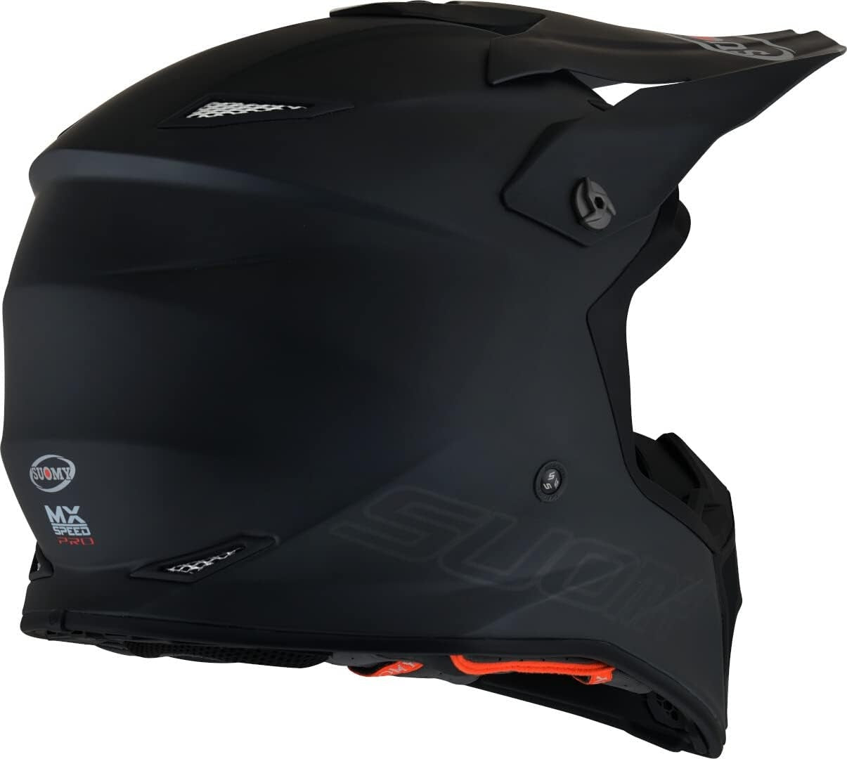SUOMY-CASCOS MX SPEED PRO PLAIN MATT BLACK - SECURTEX MOTOR S.L (t/a MaximoMoto)