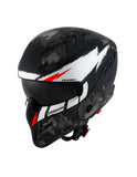 SUOMY-CASCOS ARMOR HI VOLT MATT BLACK/WHITE - SECURTEX MOTOR S.L (t/a MaximoMoto)