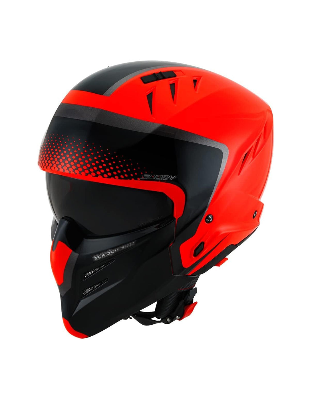 SUOMY-CASCOS ARMOR CREW ORANGE/BLACK E06 - SECURTEX MOTOR S.L (t/a MaximoMoto)