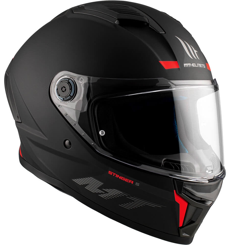 MT - Casco Integral Stinger 2 Solid A1 Matt - SECURTEX MOTOR S.L (t/a MaximoMoto)