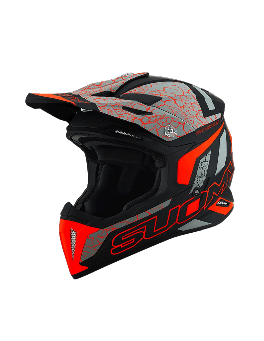 SUOMY-CASCOS X-WING REEL MATT ORANGE FLUO - SECURTEX MOTOR S.L (t/a MaximoMoto)