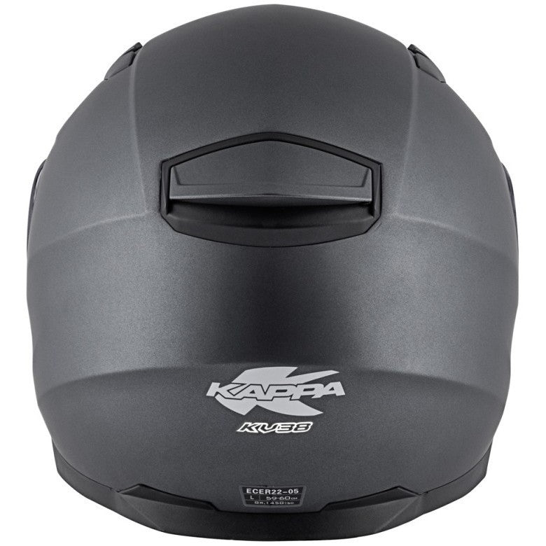 KAPPA - CASCO FULL KV38/HOUSTON.D/BASIC TITANIO - SECURTEX MOTOR S.L (t/a MaximoMoto)