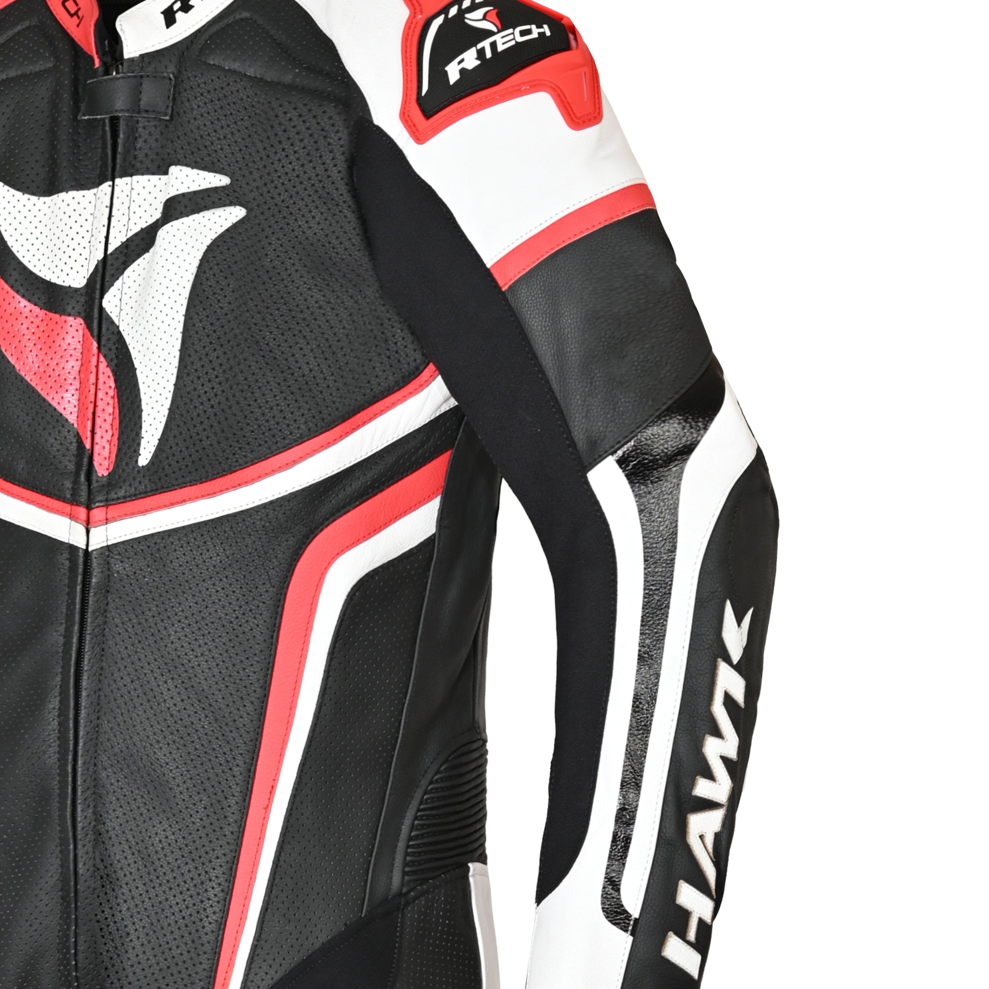 r-tech-mono-1pc-hawk-negro-blanco-rojo-front-left-side-view