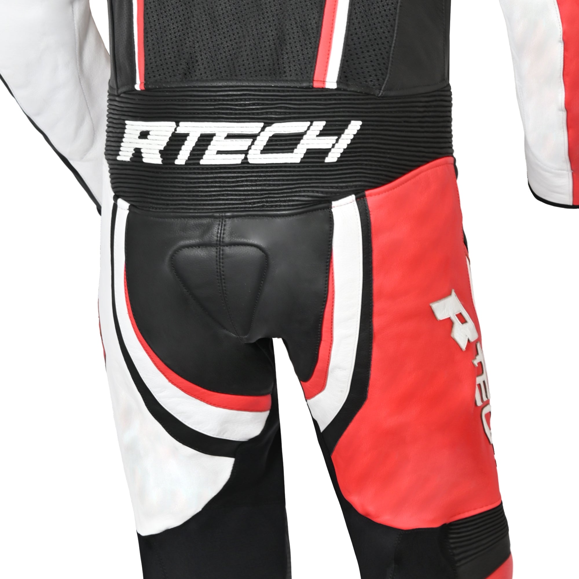 R-TECH -Mono 1 PC Hawk Negro/Blanco/Rojo - SECURTEX MOTOR S.L (t/a MaximoMoto)