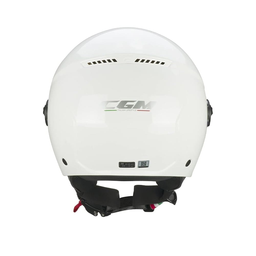 CGM 167A FLO MONO Moto Casco Abierto Blanco