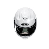 HJC F100 UNI casco modular de moto integral Pera blanca