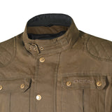 BELA  - Chaqueta Textil Clutch Wax Cotton Jacket Verde - SECURTEX MOTOR S.L (t/a MaximoMoto)