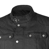 BELA  - Chaqueta Textil Clutch Wax Cotton Jacket Negro - SECURTEX MOTOR S.L (t/a MaximoMoto)