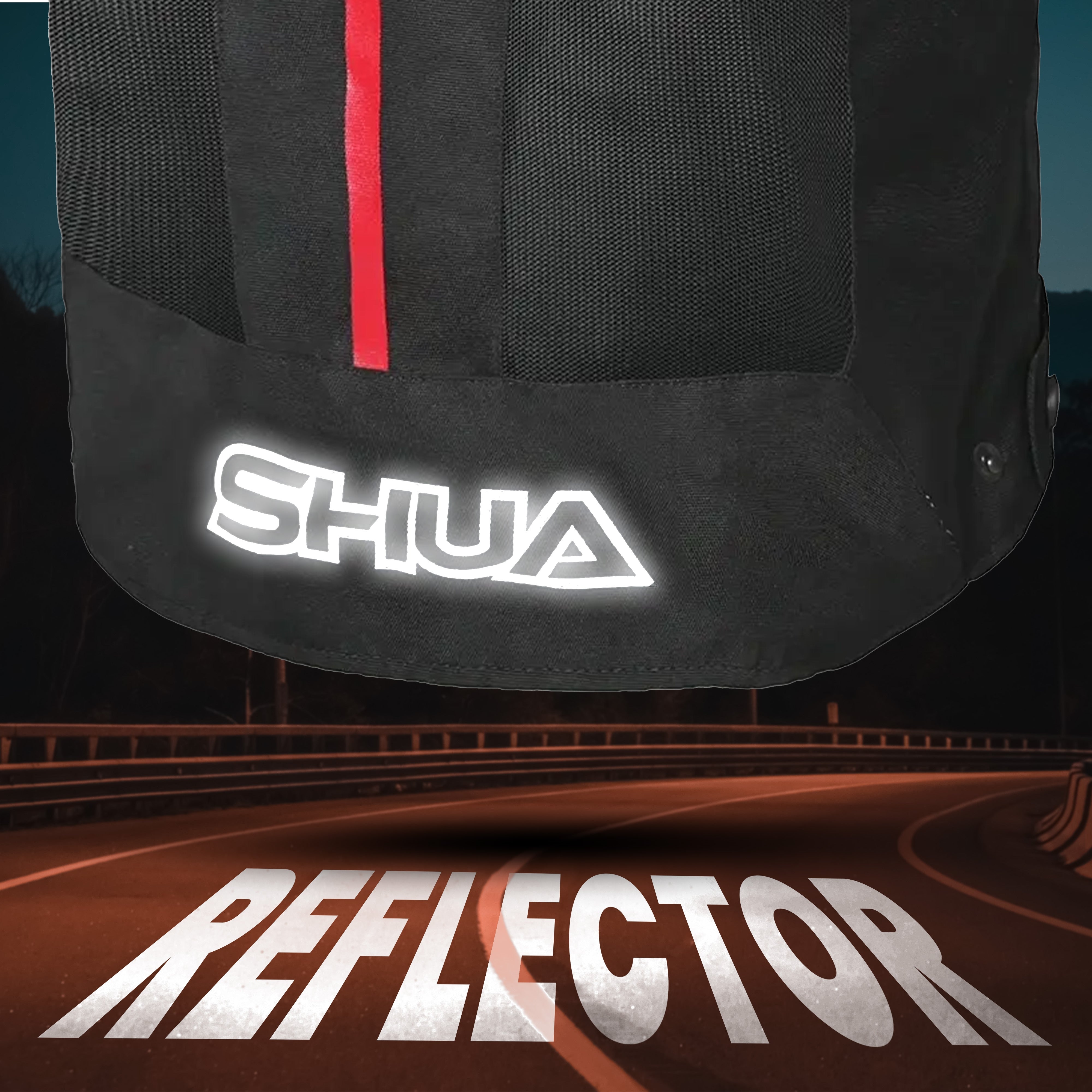 SHUA - Chaqueta Textil Gravity Mesh Lady Negro/Turquesa-CHAQUETA-Maximo Moto