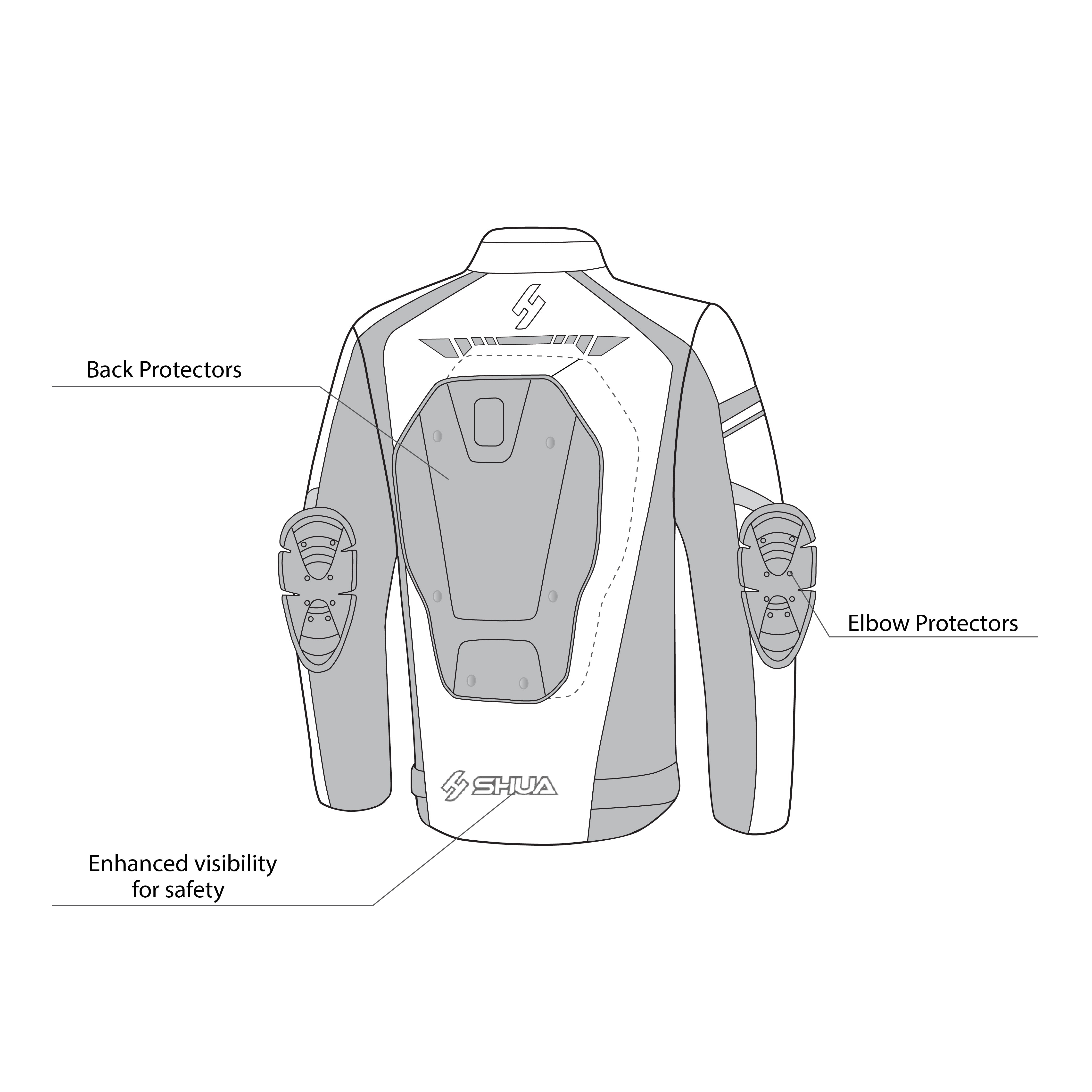 SHUA - IMMORTAL Hielo/Antracita/Negro-Maximo Moto