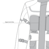 BELA - TRANSFORMER 3IN1  Gris/Negro/Rojo - SECURTEX MOTOR S.L (t/a MaximoMoto)