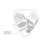 BELA - Guante Textil Boom Winter WP.Lady Negro/Amarillo Fluor - SECURTEX MOTOR S.L (t/a MaximoMoto)