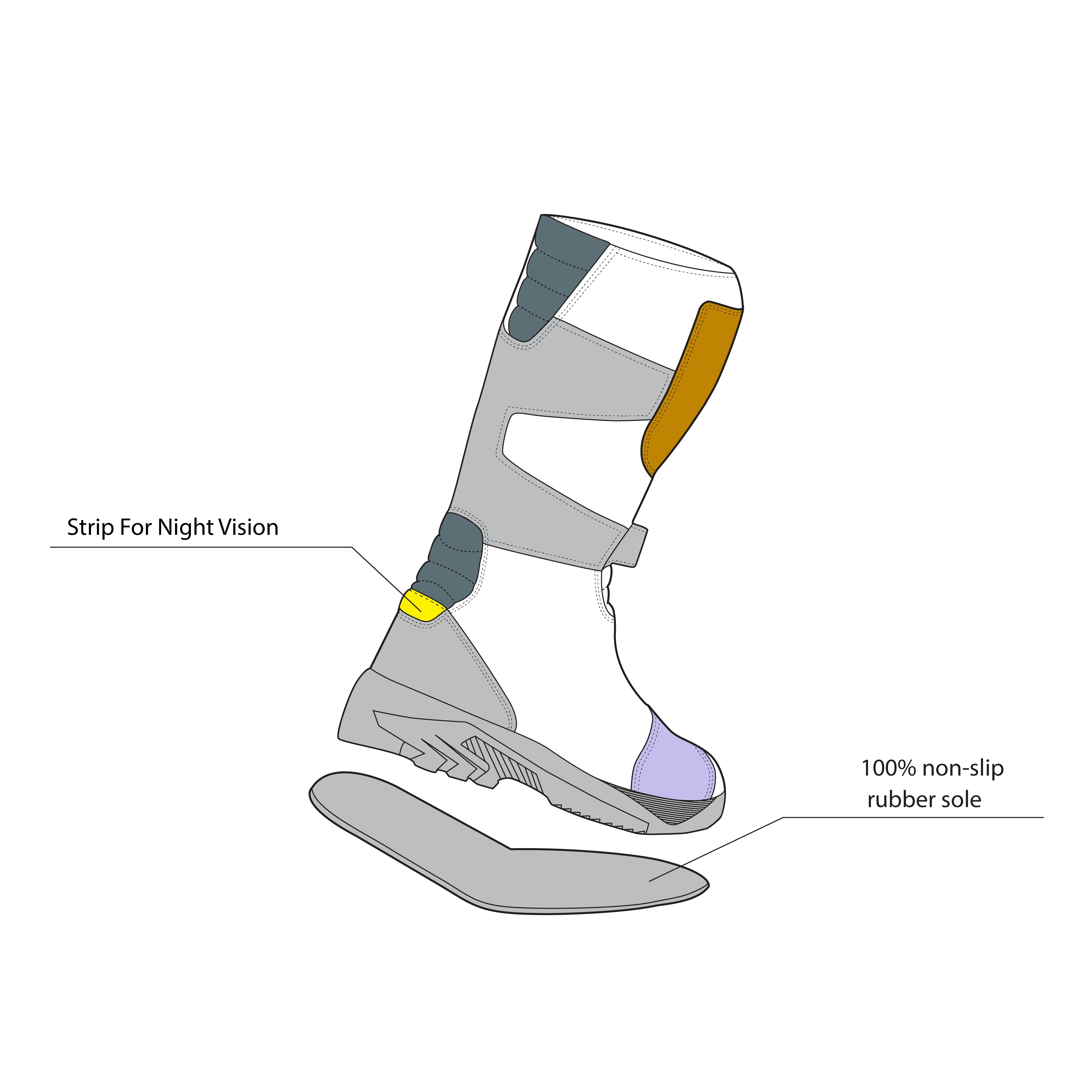 BELA - Botas Piel Senior WP Negro - SECURTEX MOTOR S.L (t/a MaximoMoto)