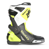 BELA - Botas Racing Turbo Track Negro/Amarillo Fluor - SECURTEX MOTOR S.L (t/a MaximoMoto)