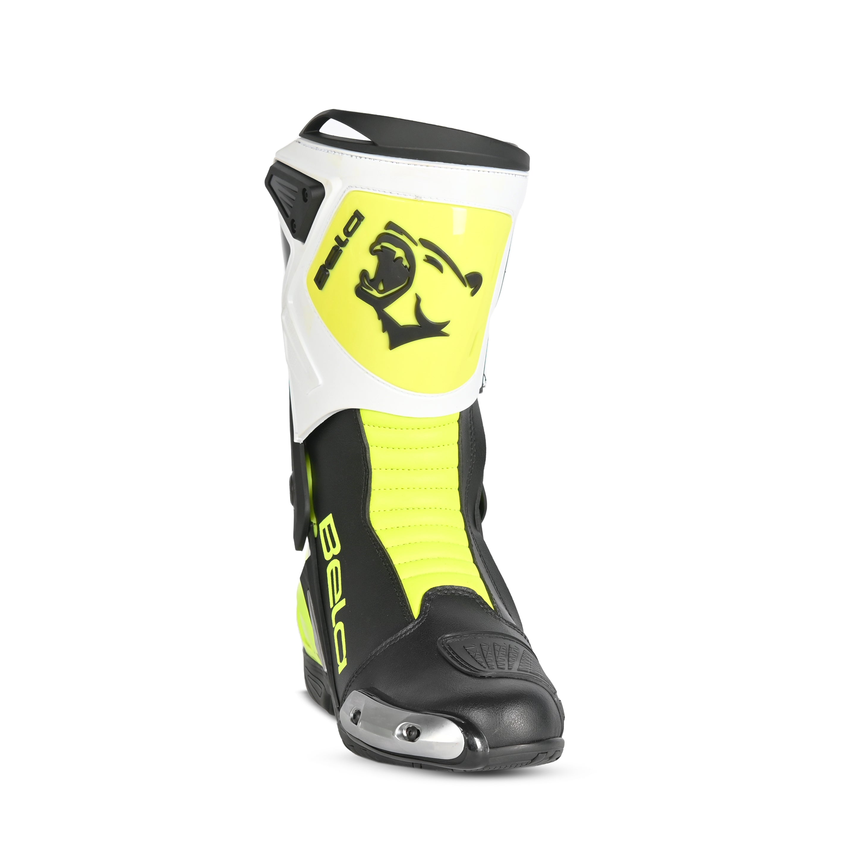 BELA - Botas Racing Turbo Track Negro/Amarillo Fluor - SECURTEX MOTOR S.L (t/a MaximoMoto)