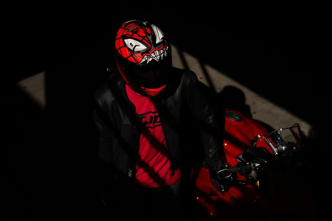 HJC - RPHA12 MAXIMIZED VENOM MARVEL MC1SF - SECURTEX MOTOR S.L (t/a MaximoMoto)