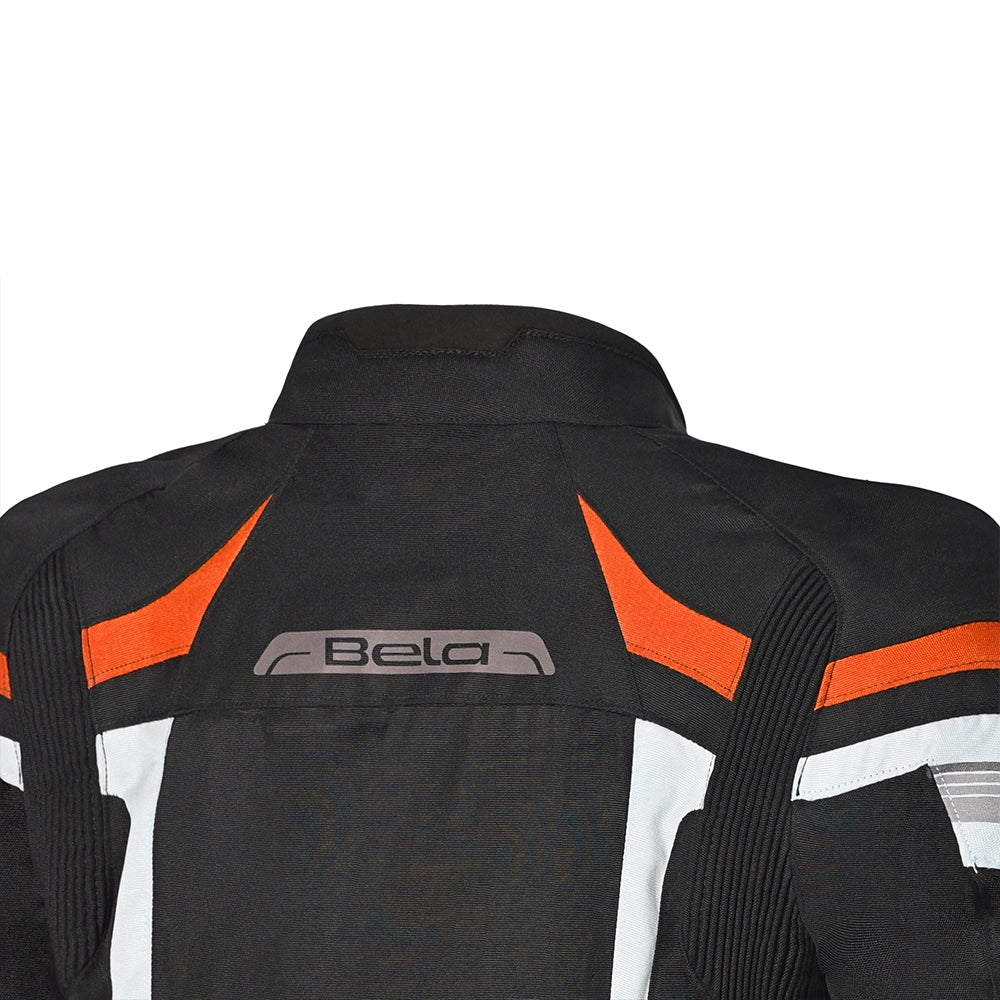BELA-Chaqueta HighLand Man Negro/Blanco/Naranja - SECURTEX MOTOR S.L (t/a MaximoMoto)