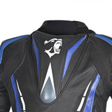 BELA - Chaqueta Piel Rocket man Negro/Azul - SECURTEX MOTOR S.L (t/a MaximoMoto)