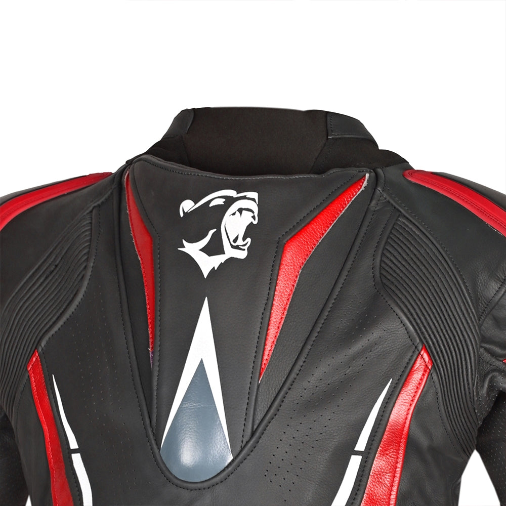 BELA - Chaqueta Piel Rocket man Negro/Rojo - SECURTEX MOTOR S.L (t/a MaximoMoto)