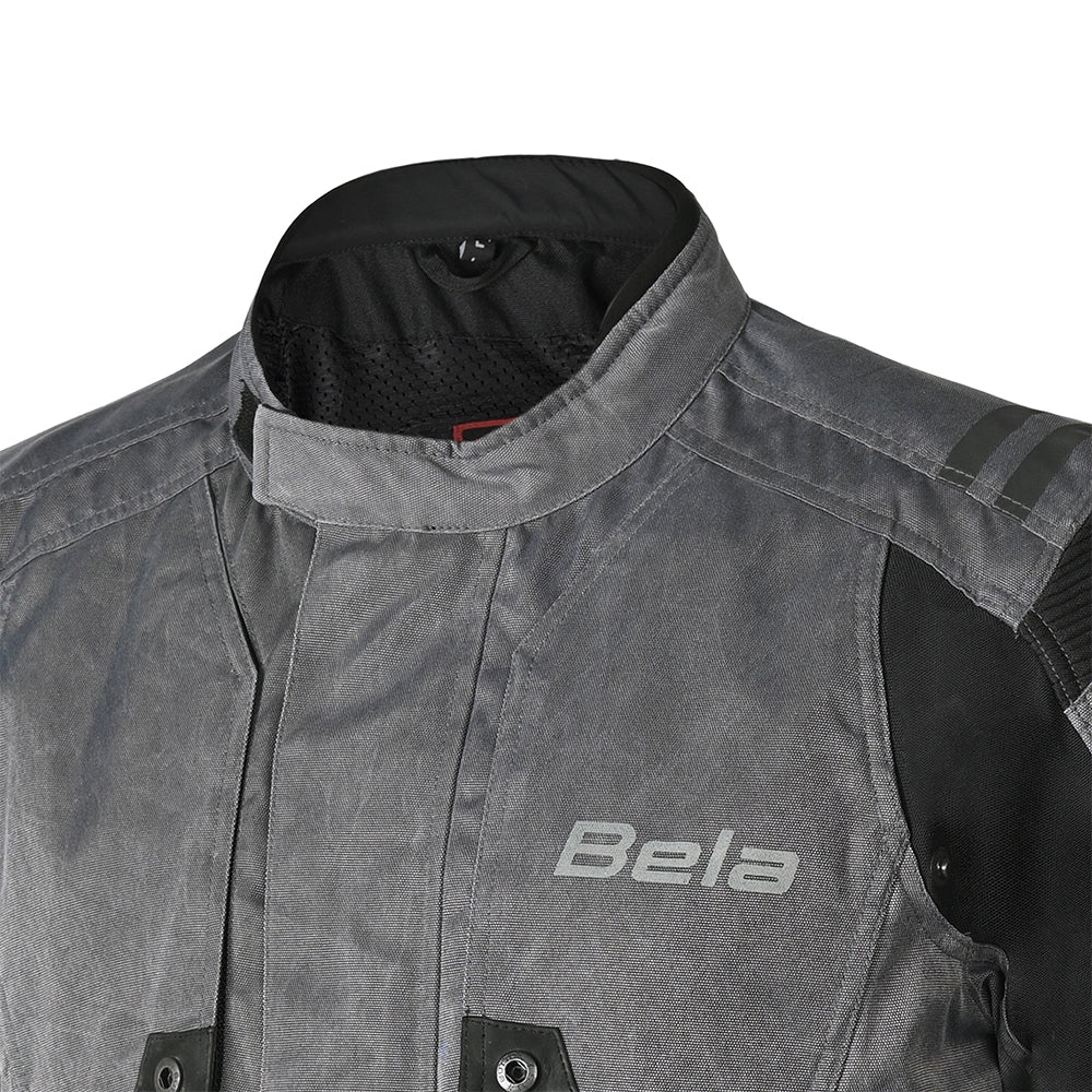 BELA - Chaqueta Textil Alpha Vintage Gris - SECURTEX MOTOR S.L (t/a MaximoMoto)