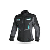 BELA - Chaqueta Textil Hurricane Lady  Negro/Turquesa - SECURTEX MOTOR S.L (t/a MaximoMoto)
