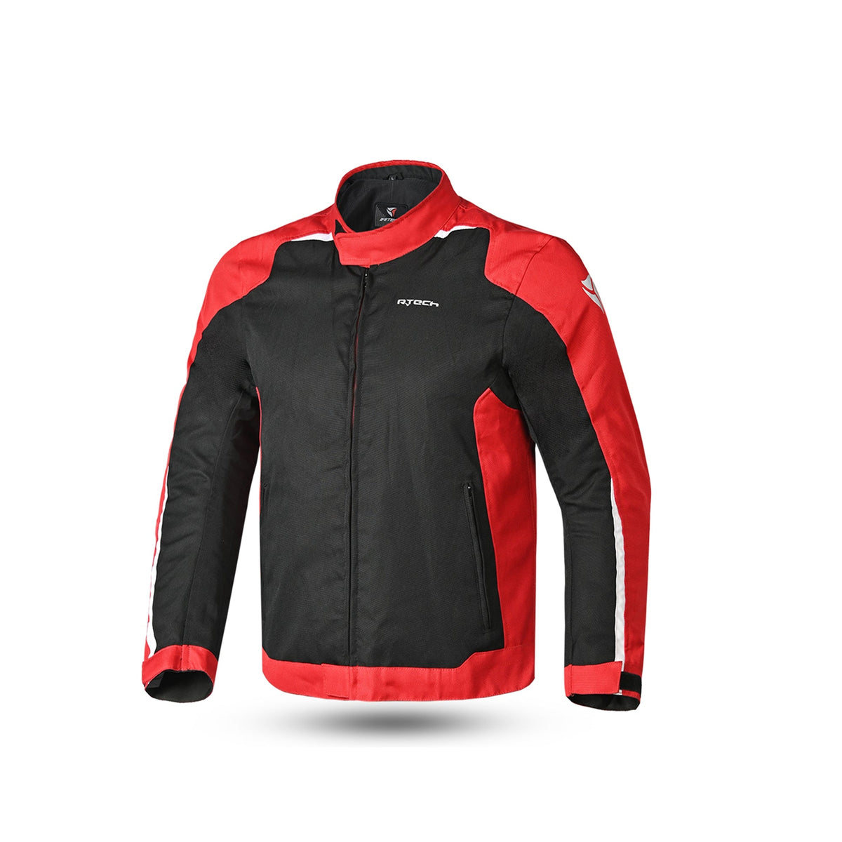 R-TECH - Chaqueta Textil Motril Negro/Rojo - SECURTEX MOTOR S.L (t/a MaximoMoto)