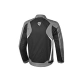 R-TECH - Chaqueta Textil Motril Negro/Gris