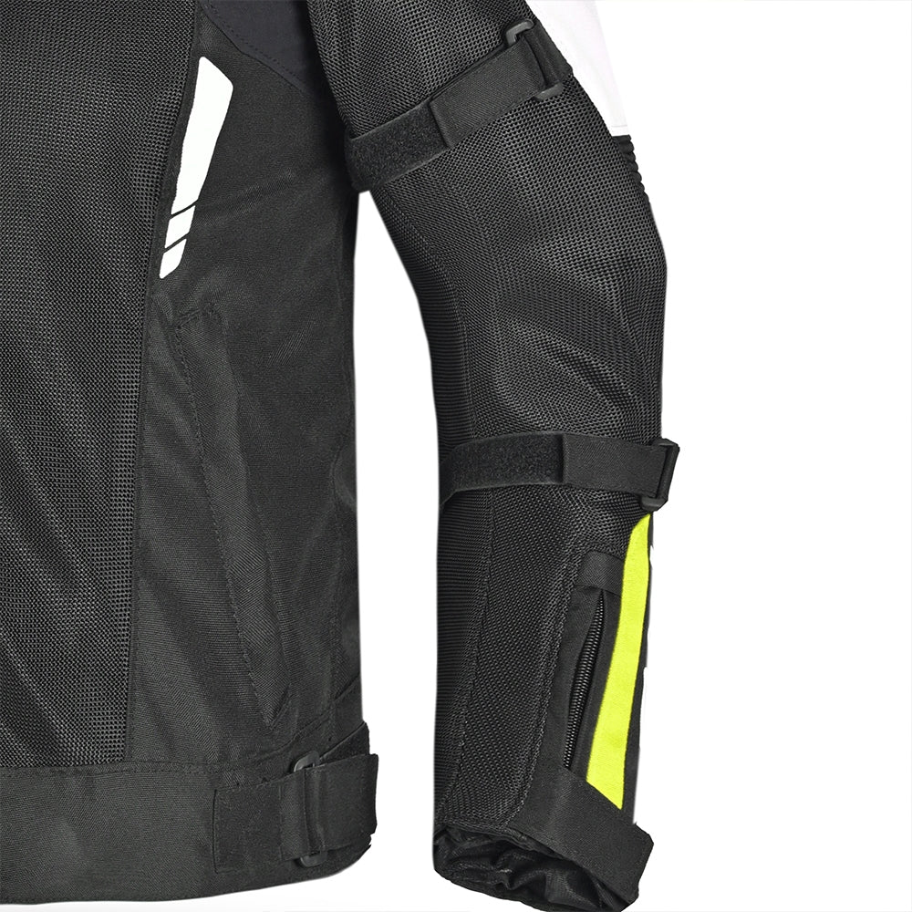 BELA - CHAQUETA TEXTIL SPRINTER NEGRO/AMARILLO FLUOR - SECURTEX MOTOR S.L (t/a MaximoMoto)