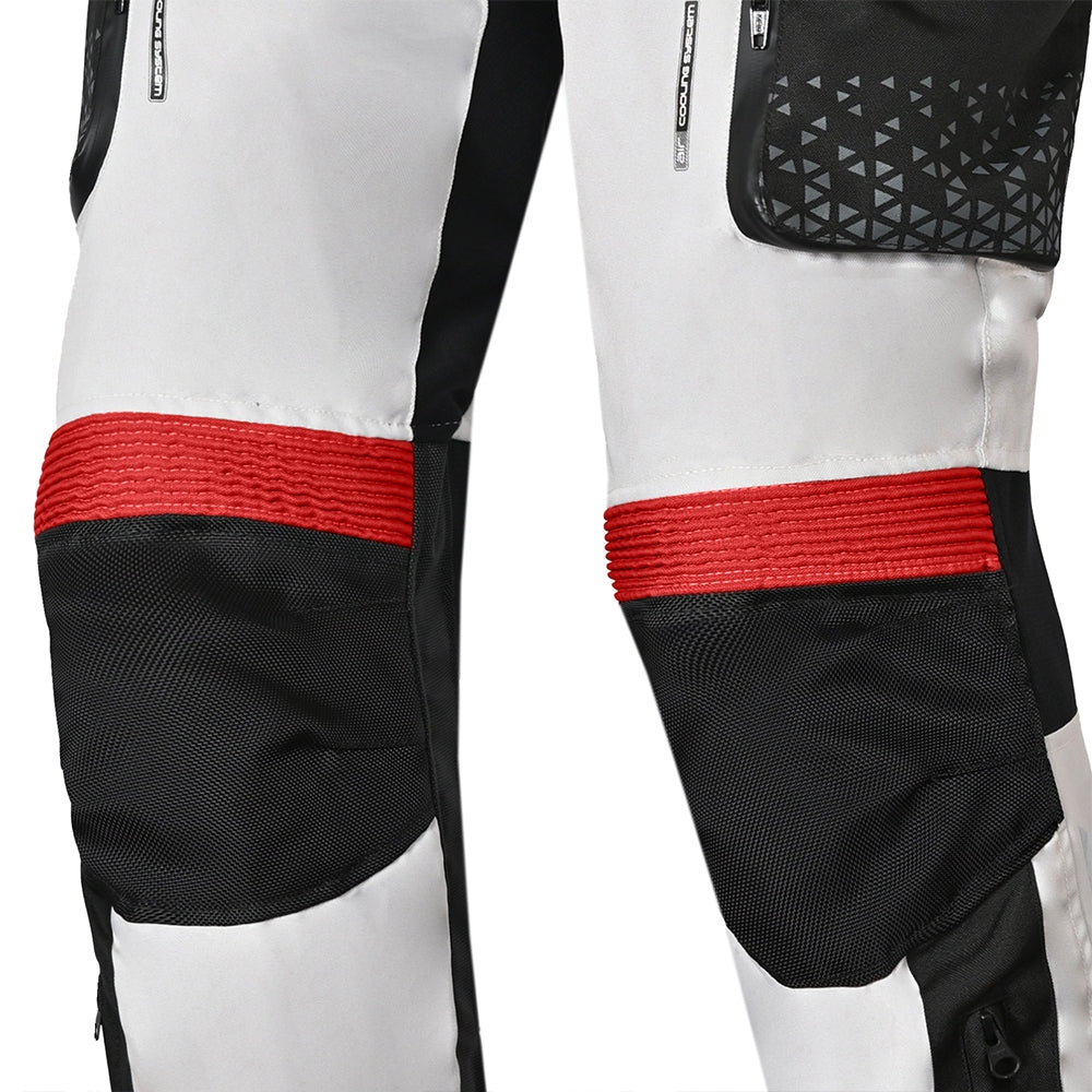 BELA - Pantalón Crossroad Extreme WP Hielo/Gris/Rojo - SECURTEX MOTOR S.L (t/a MaximoMoto)