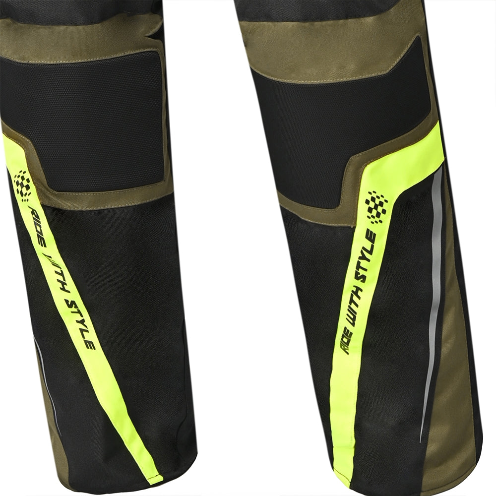 BELA - Pantalón Textil Watson Negro/Caqui/Amarillo/Blanco - SECURTEX MOTOR S.L (t/a MaximoMoto)