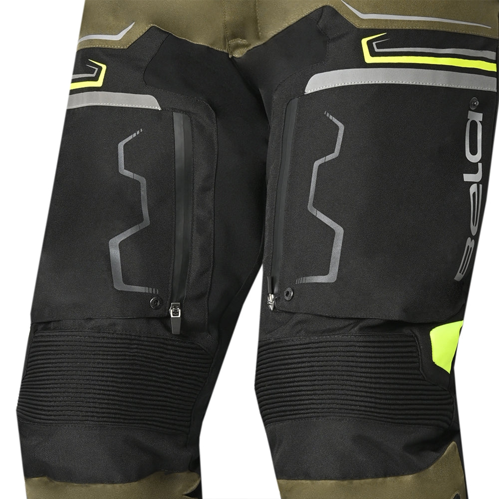 BELA - Pantalón Textil Watson Negro/Caqui/Amarillo/Blanco - SECURTEX MOTOR S.L (t/a MaximoMoto)