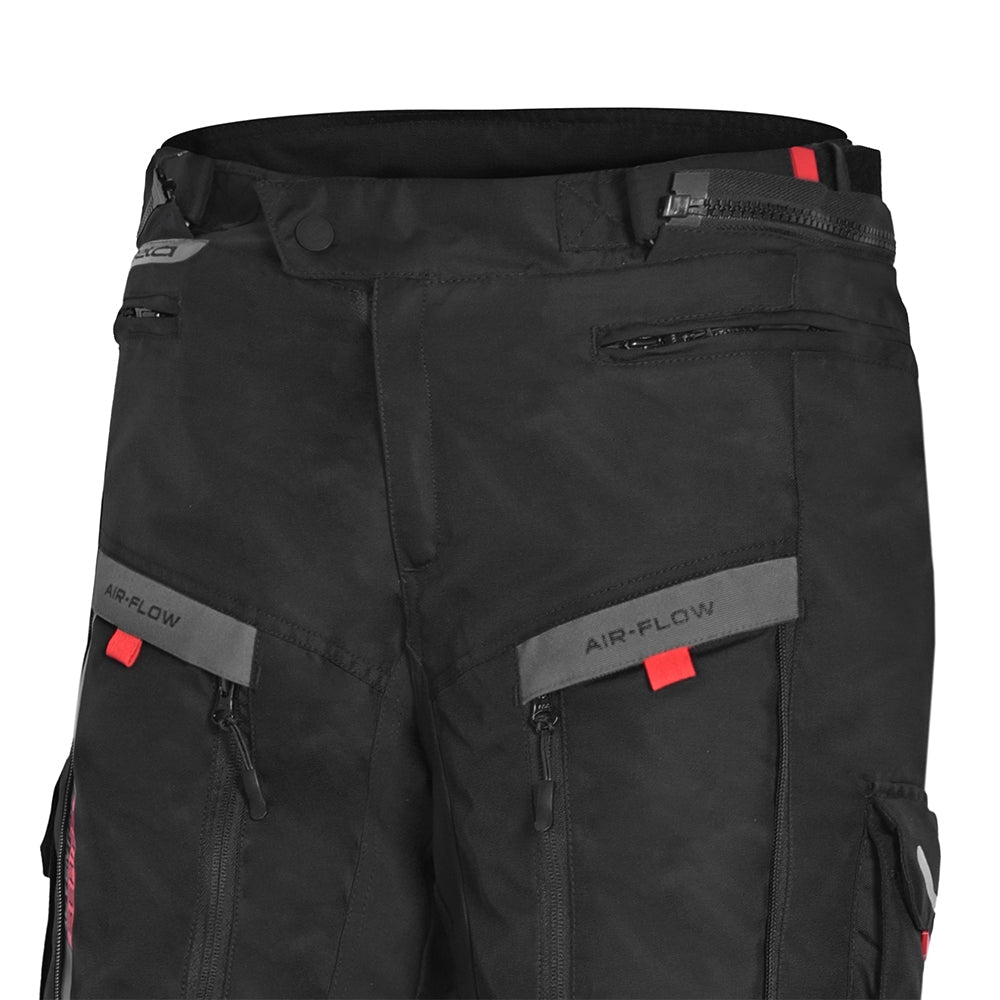 BELA - Pantalón Textil Transformer Negro/Antracita - SECURTEX MOTOR S.L (t/a MaximoMoto)