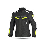BELA - Chaqueta Textil Sprinter Lady Negro/Amarillo Fluor - SECURTEX MOTOR S.L (t/a MaximoMoto)