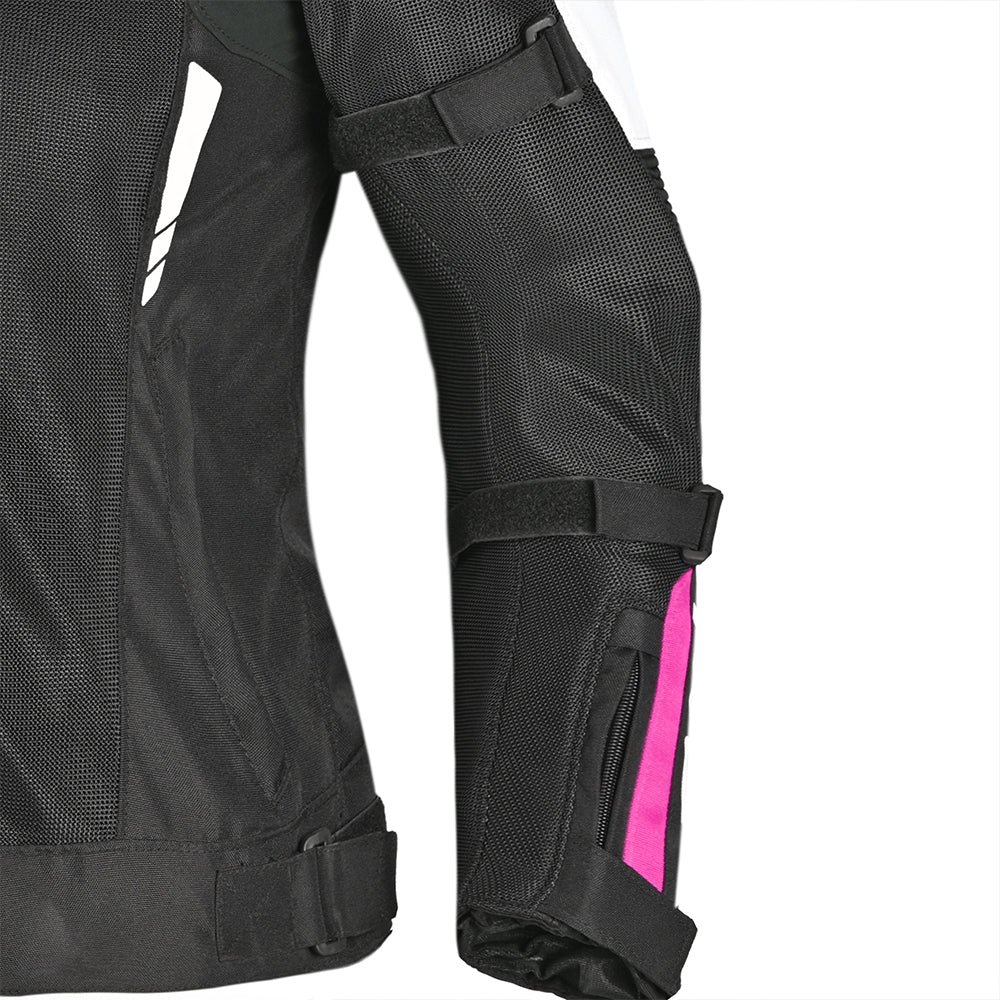 BELA - Chaqueta Textil Sprinter Lady Negro/Rosa - SECURTEX MOTOR S.L (t/a MaximoMoto)
