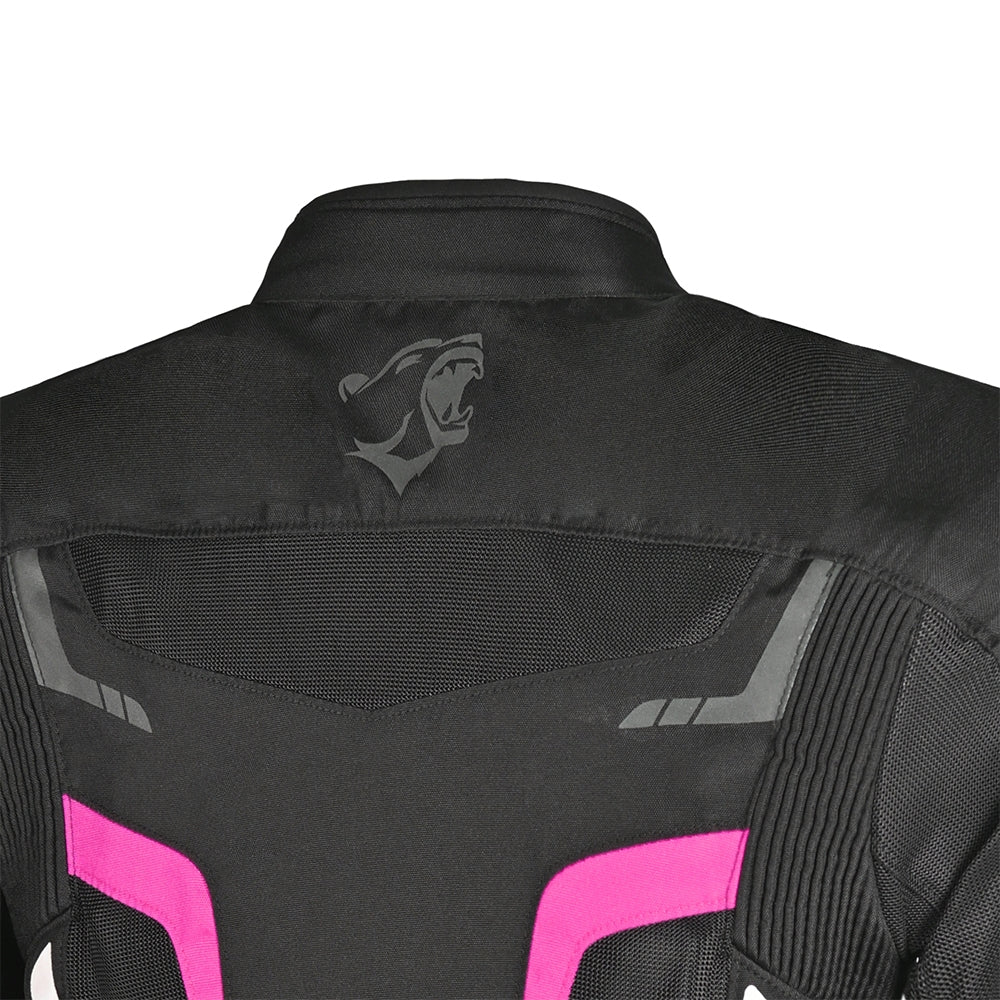 BELA - Chaqueta Textil Sprinter Lady Negro/Rosa - SECURTEX MOTOR S.L (t/a MaximoMoto)