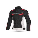 BELA - Chaqueta Textil Sprinter Lady Negro/Hielo/Rojo - SECURTEX MOTOR S.L (t/a MaximoMoto)