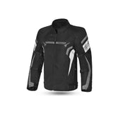 BELA-Chaqueta HighLand Man Negro/Blanco - SECURTEX MOTOR S.L (t/a MaximoMoto)