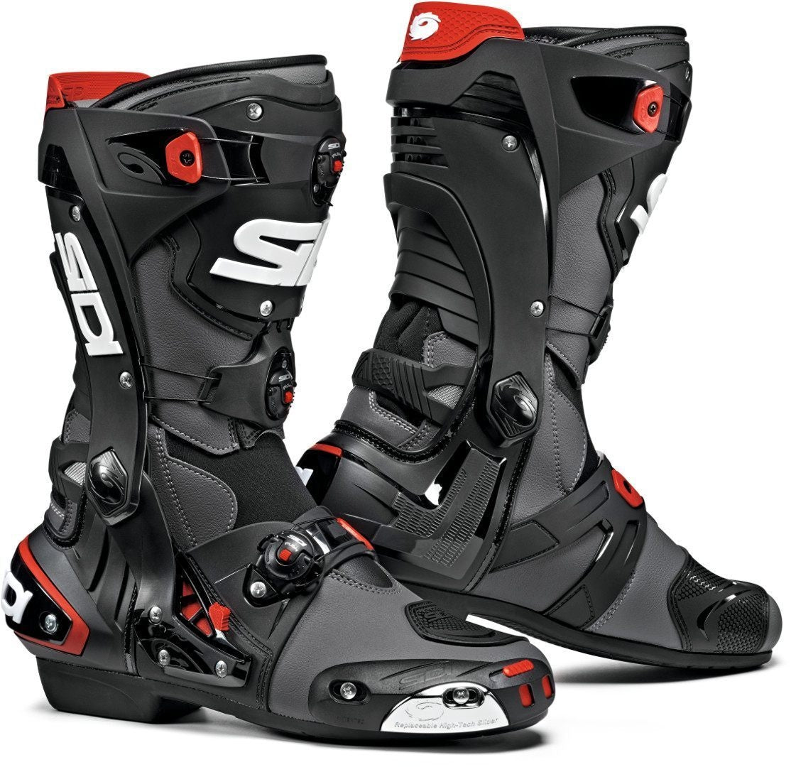 SIDI - BOTAS SIDI REX NEGRO / GRIS - SECURTEX MOTOR S.L (t/a MaximoMoto)
