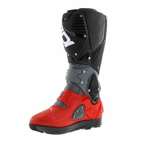 SIDI - BOTAS CROSSFIRE 3 SRS GRIS / ROJO / NEGRO - SECURTEX MOTOR S.L (t/a MaximoMoto)
