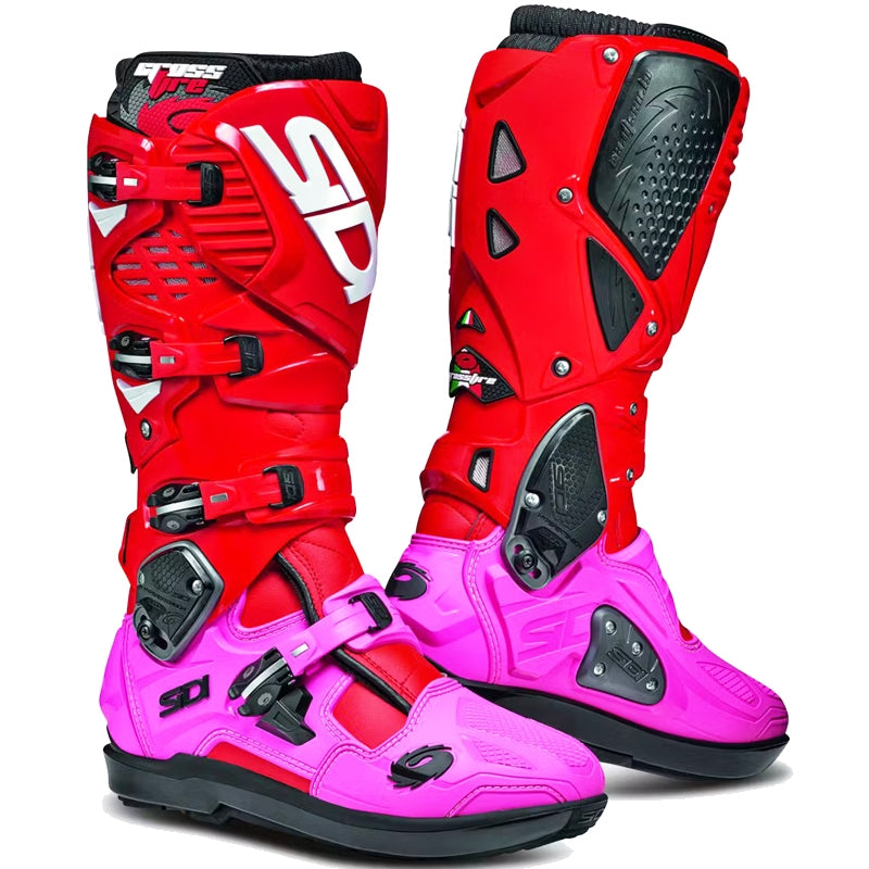 SIDI - BOTAS CROSSFIRE 3 SRS LIMITED EDITION ROJO / ROSA - SECURTEX MOTOR S.L (t/a MaximoMoto)