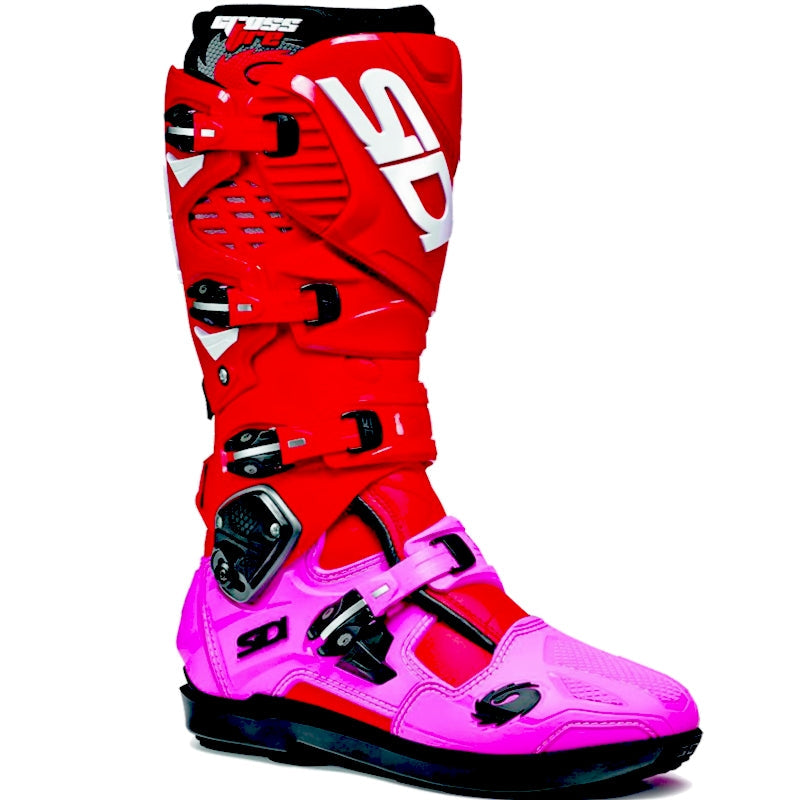SIDI - BOTAS CROSSFIRE 3 SRS LIMITED EDITION ROJO / ROSA - SECURTEX MOTOR S.L (t/a MaximoMoto)