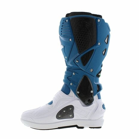 SIDI - BOTAS CROSSFIRE 3 SRS BLANCO / AZUL PETROLEO - SECURTEX MOTOR S.L (t/a MaximoMoto)