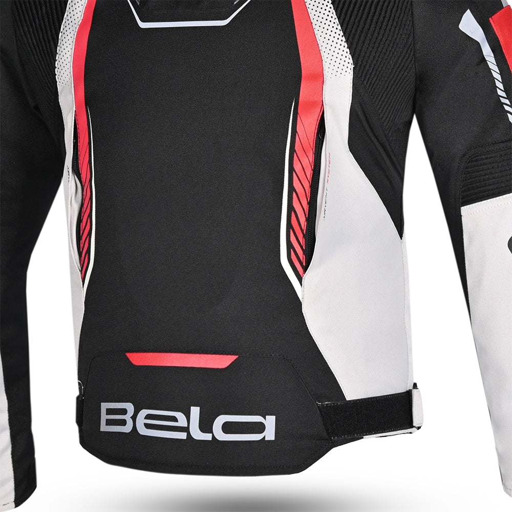 BELA - Chaqueta Textil Star Light Kids Negro/Rojo/Hielo - SECURTEX MOTOR S.L (t/a MaximoMoto)