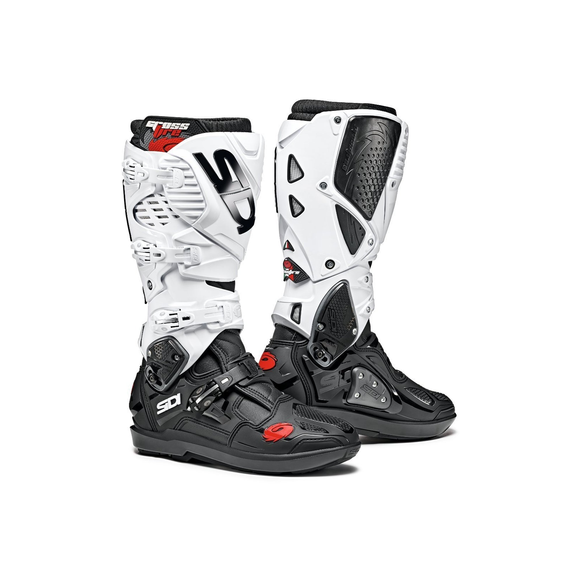 SIDI - BOTAS CROSSFIRE 3 NEGRO / BLANCO - SECURTEX MOTOR S.L (t/a MaximoMoto)