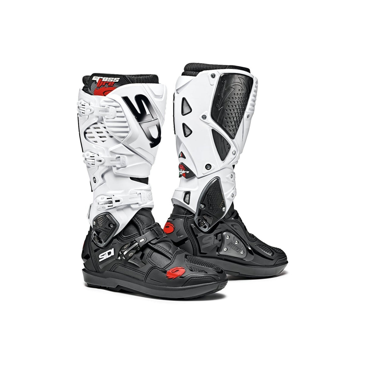SIDI - BOTAS CROSSFIRE 3 NEGRO / BLANCO - SECURTEX MOTOR S.L (t/a MaximoMoto)
